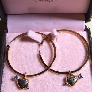 Juicy Couture earrings
